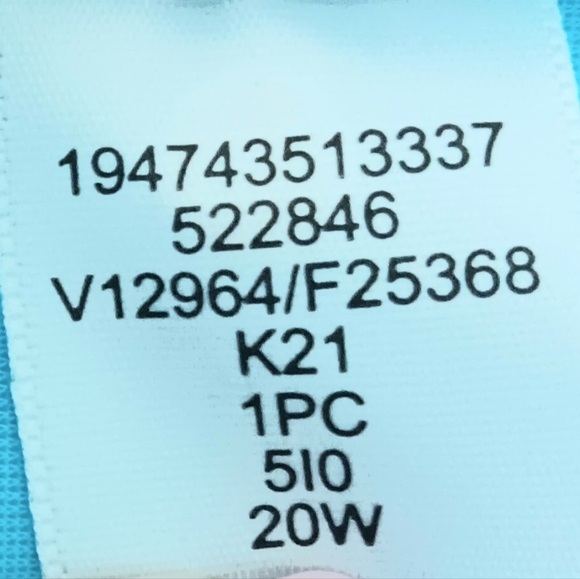 Lands' End Swim Top* Dress Women's Size 20W Bright Blue Pullover Resort NEW - Picture 4 of 8